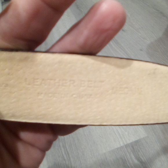 Lake Shore Drive Black Gater Bronze Scrollwork Buckle Belt - Picture 11 of 16